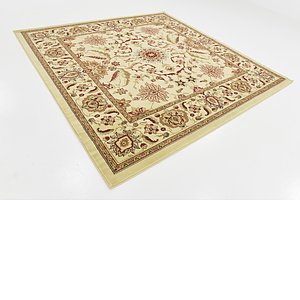 7' 10 x 7' 10 Classic Agra Square Rug