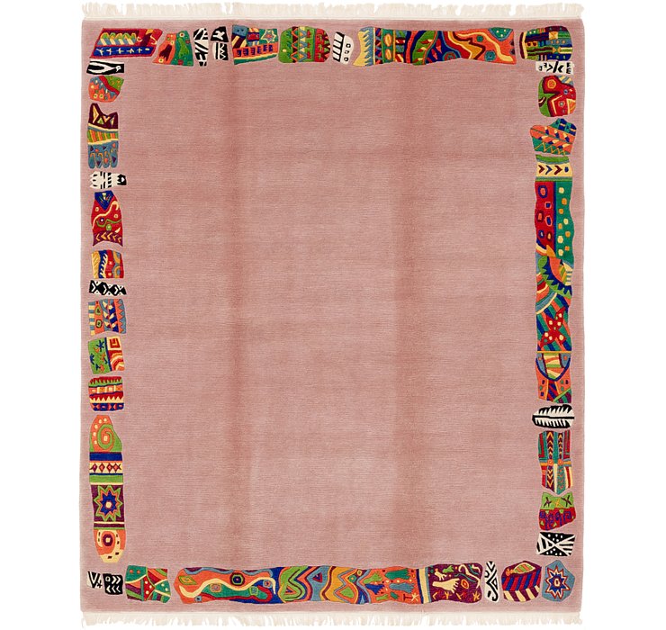 HandKnotted 6' 7 x 8' Nepal Rug