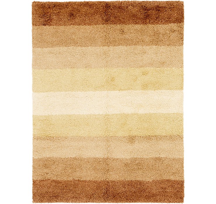 5' 10 x 7' 9 Multi-Tone Shag Rug