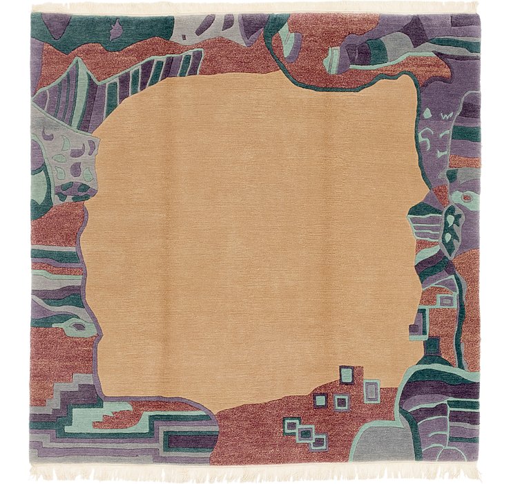 7' 6 x 7' 8 Nepal Square Rug