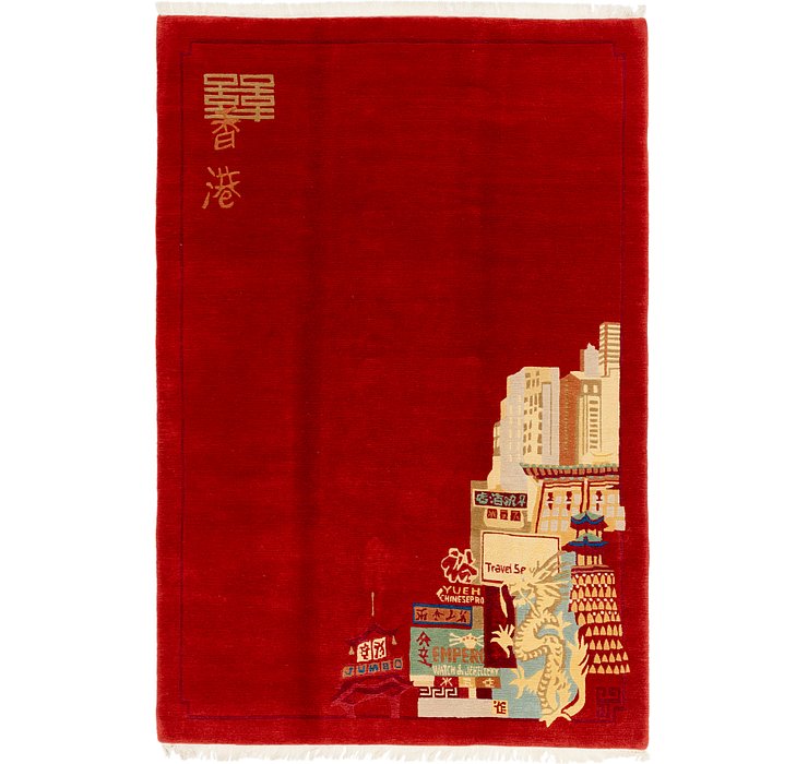 HandKnotted 6' 8 x 9' 9 Nepal Rug