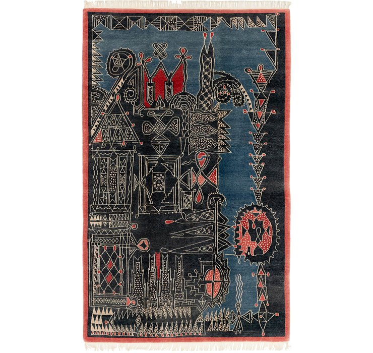 6' 7 x 10' 9 Nepal Rug