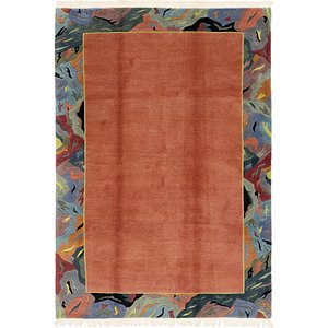 Unique Loom 6' 7 x 9' 3 Nepal Rug