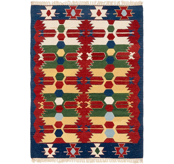 3' 9 x 5' 5 Kilim Fars Rug