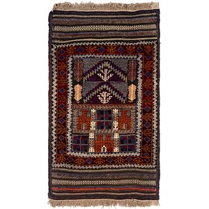 80cm x 147cm Balouch Persian Rug