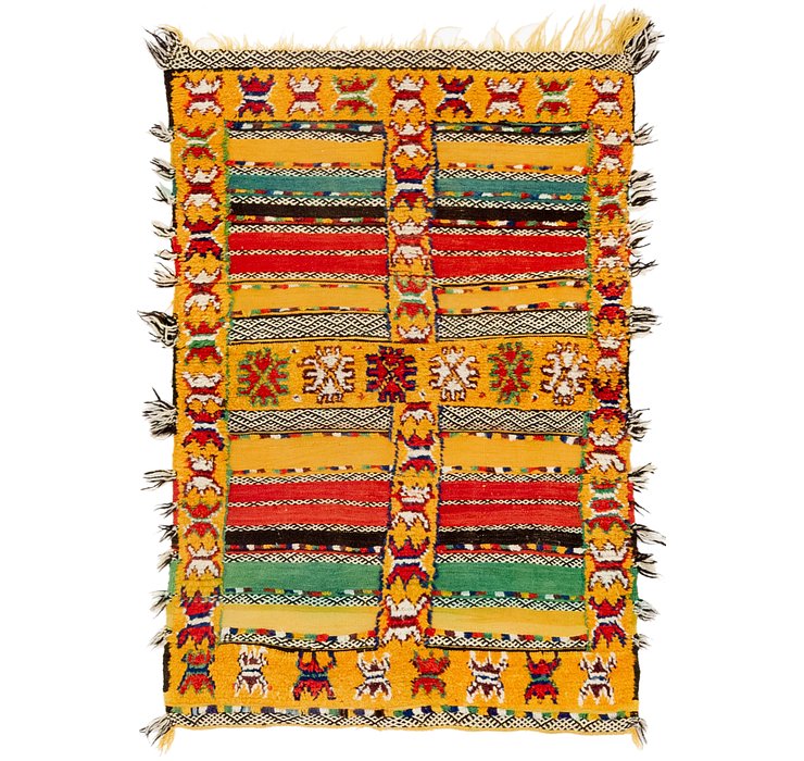 3' x 4' 5 Moroccan Rug