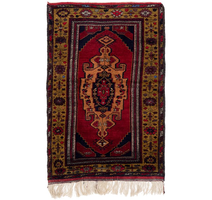 3' 8 x 6' Anatolian Oriental Rug