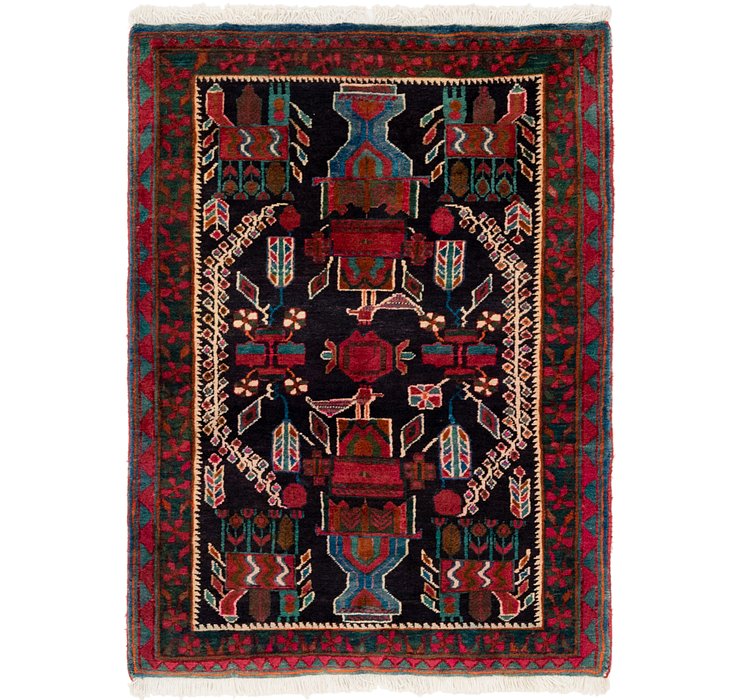 3' 5 x 5' Gholtogh Persian Rug