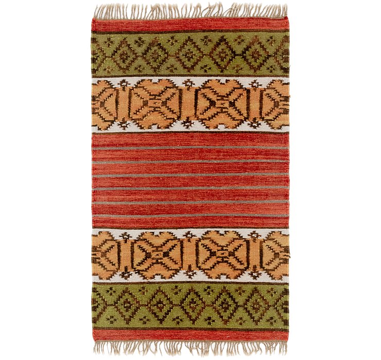 2' 10 x 5' 3 Kilim Fars Rug