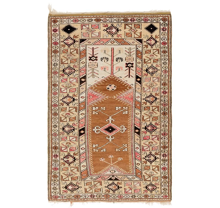 4' x 7' 2 Kars Oriental Rug