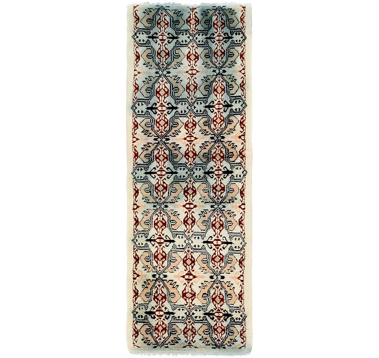 2' 7 x 7' 8 Moroccan Runner Rug