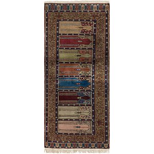 3' x 7' Hereke Runner Rug