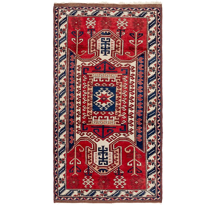 3' 7 x 6' 8 Kazak Rug
