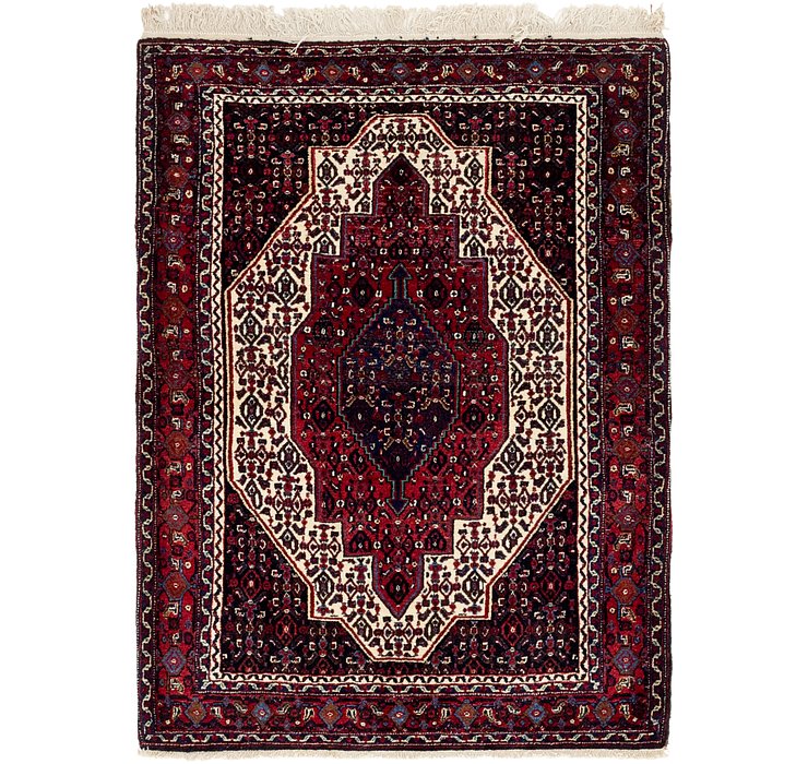 4' x 5' 2 Senneh Persian Rug