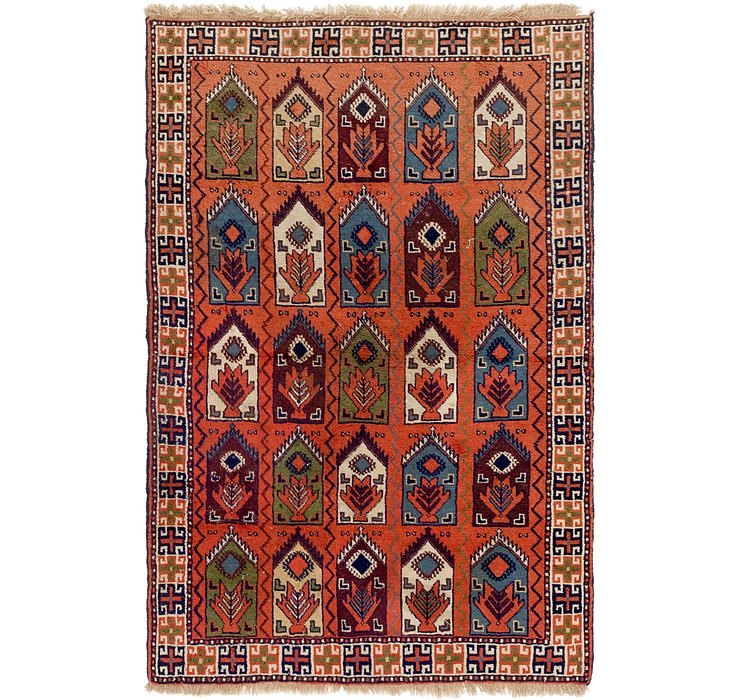 4' x 6' Yalameh Persian Rug