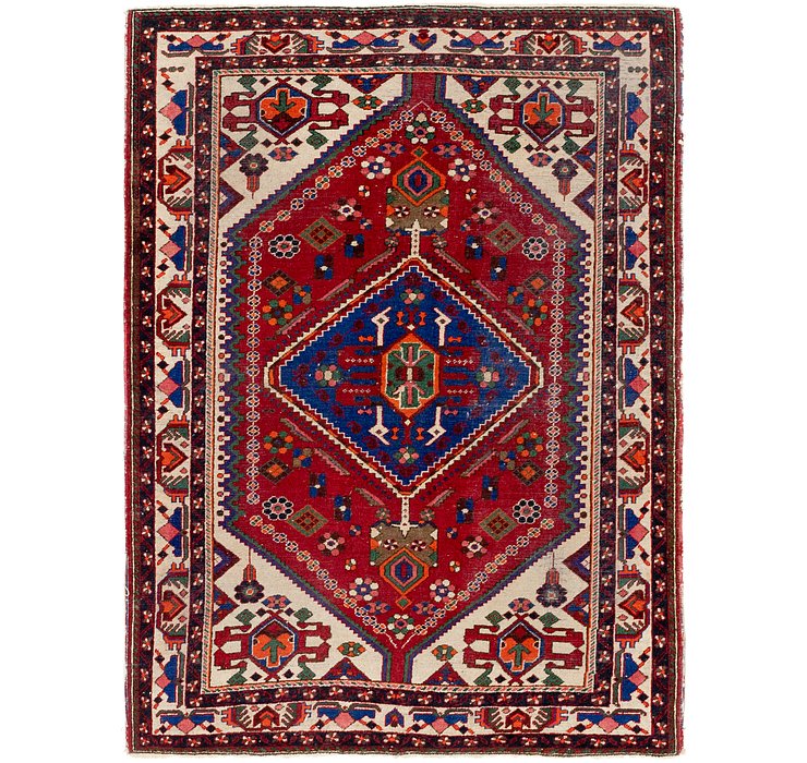 4' 10 x 6' 8 Maymeh Persian Rug