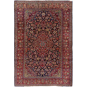 4' 4 x 6' 7 Kashan Persian Rug