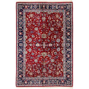 5' 6 x 8' 3 Kashan Rug