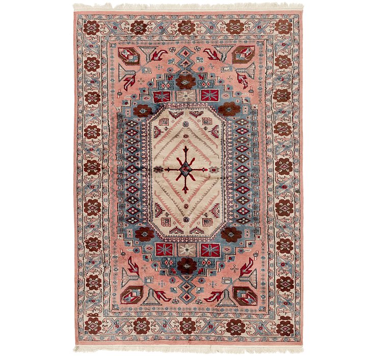 5' 2 x 7' 10 Hereke Oriental Rug