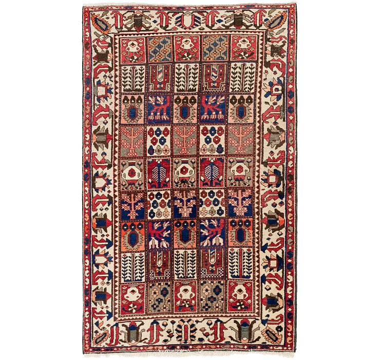 5' x 8' 4 Bakhtiar Persian Rug