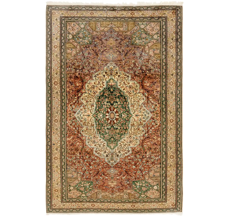 6' 3 x 9' 8 Hereke Rug