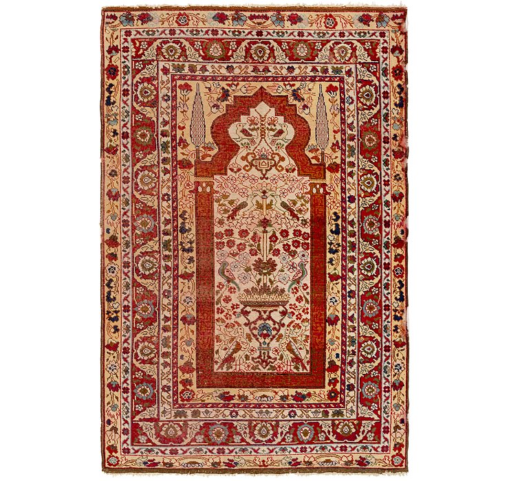 5' x 7' 10 Anatolian Rug