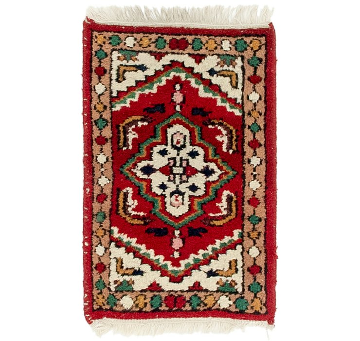 HandKnotted 1' 4 x 2' Hamedan Rug