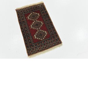 Unique Loom 1' 6 x 2' 4 Bokhara Oriental Rug