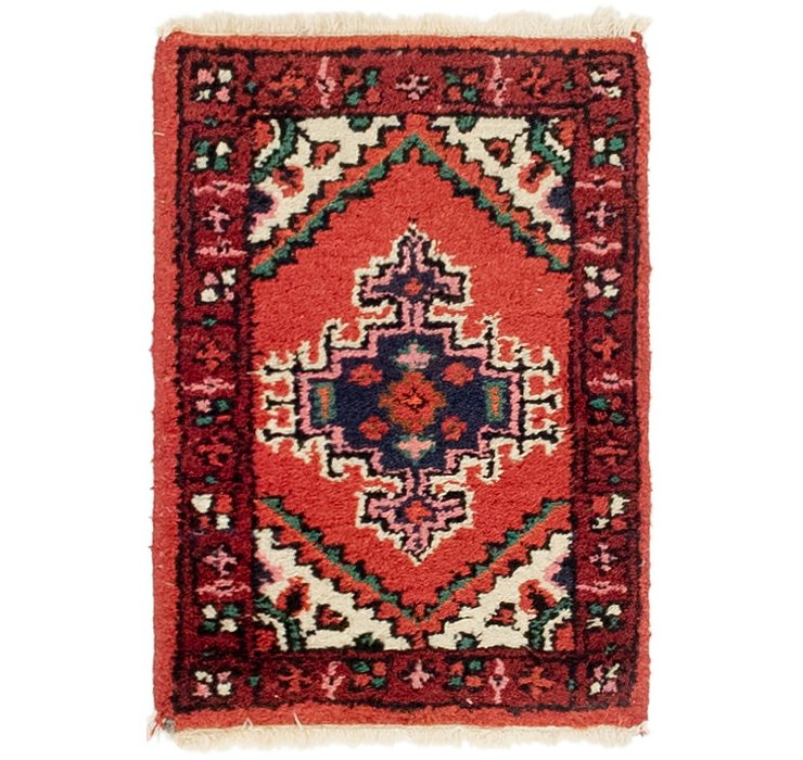 HandKnotted 1' 4 x 2' Hamedan Rug