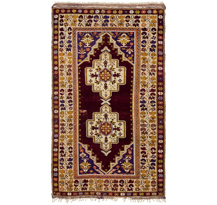 4' x 7' Anatolian Oriental Rug