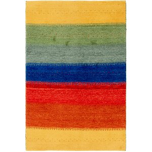 3' 10 x 5' 10 Shiraz-Gabbeh Rug