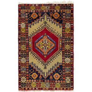 4' x 6' 3 Anatolian Rug