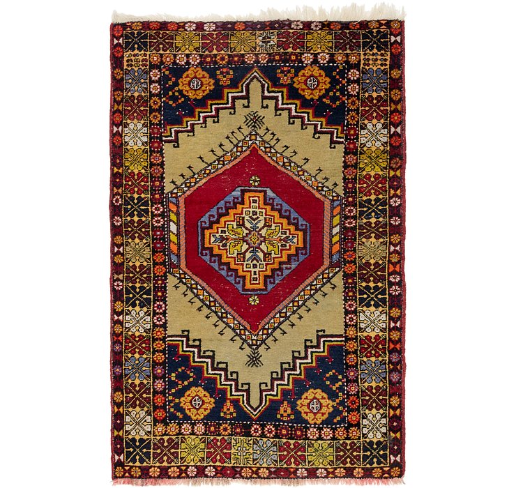 4' x 6' 3 Anatolian Rug