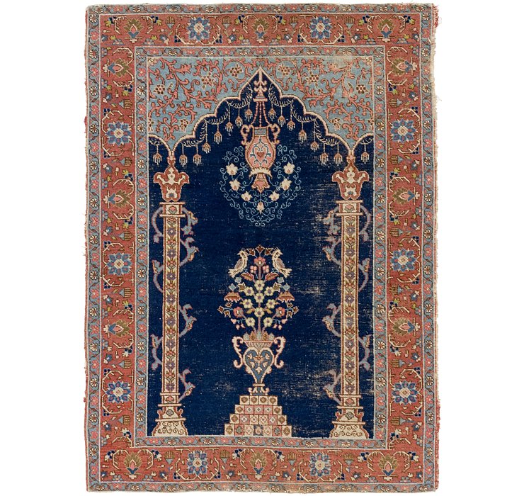 4' 5 x 6' 4 Lahour Persian Rug