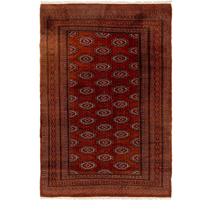 4' 2 x 6' 4 Bokhara Persian Rug