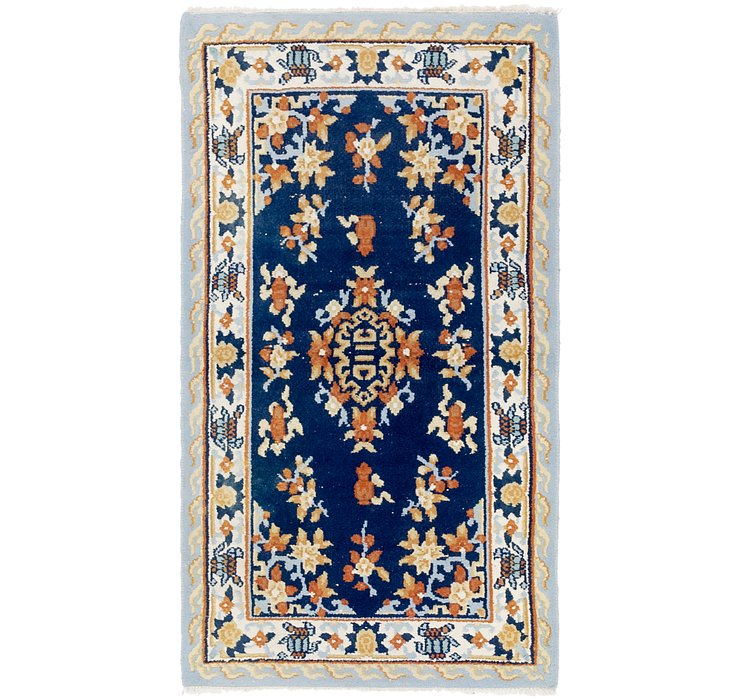 3' x 5' 4 Carved Pekin Rug