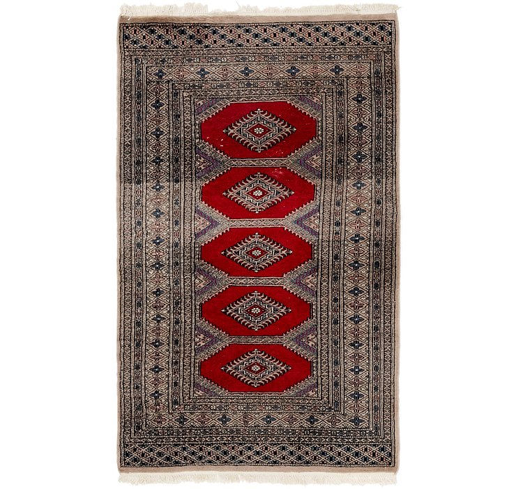 3' 2 x 5' 4 Bukhara Oriental Rug