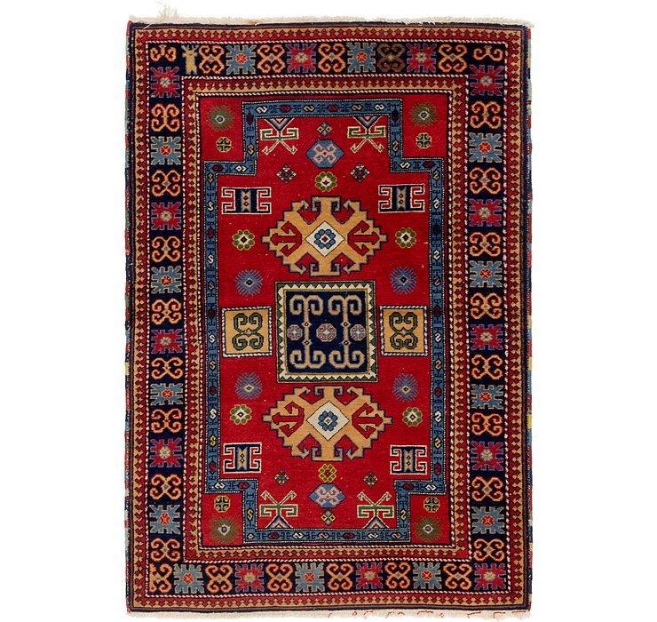 3' 7 x 5' 5 Kazak Rug