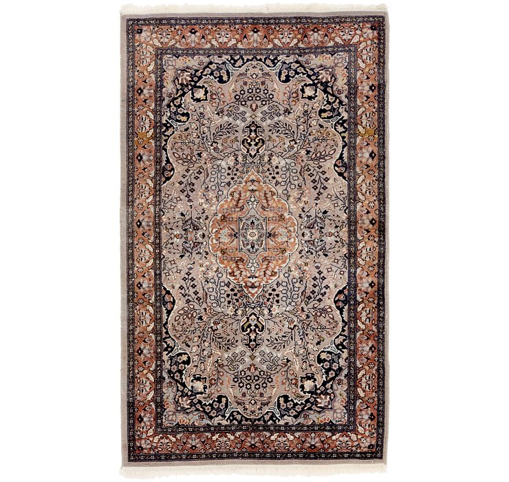 3' x 5' 3 Tabriz Oriental Rug