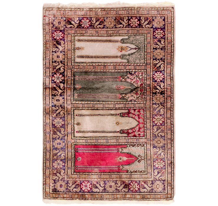 3' x 4' 4 Lahour Oriental Rug