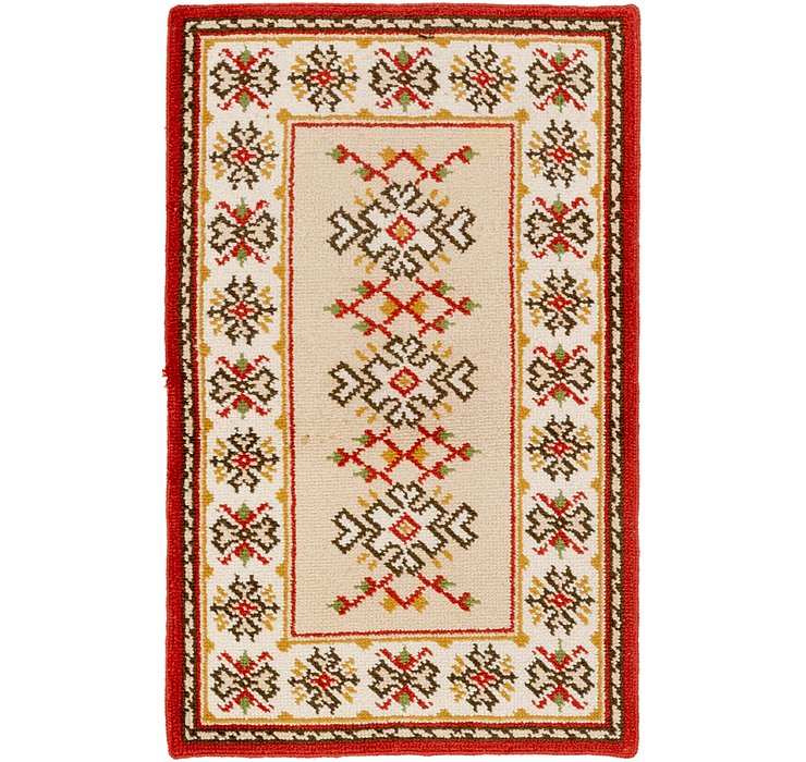HandKnotted 3' 3 x 5' 2 Moroccan Rug