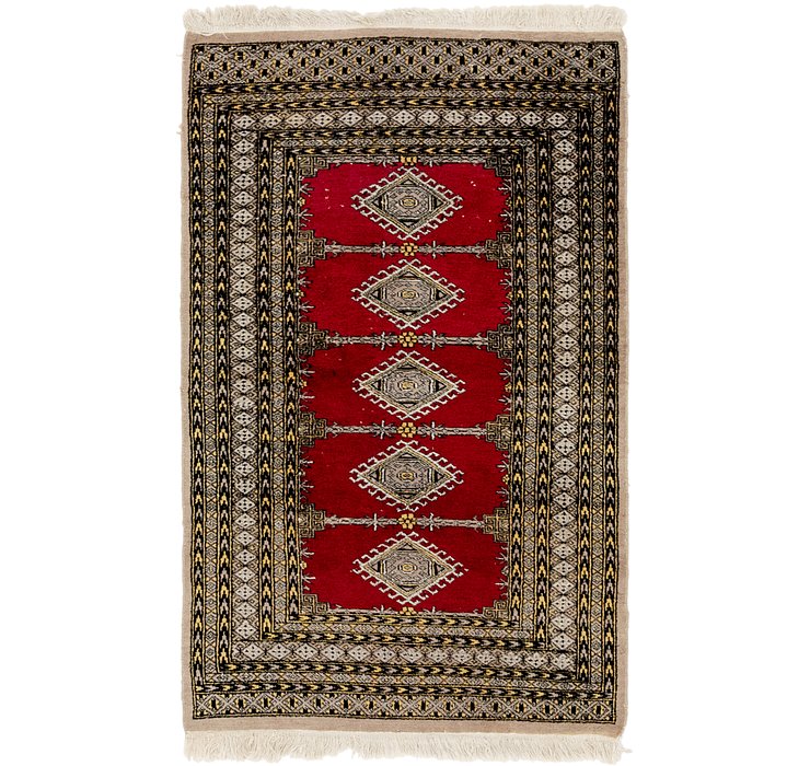 3' 2 x 5' Bokhara Oriental Rug