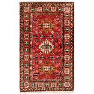 Unique Loom 3' x 5' Romani Oriental Rug