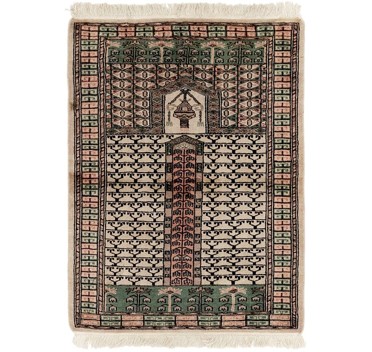 2' 8 x 3' 9 Bukhara Oriental Rug