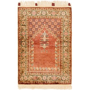 2' 10 x 4' 4 Hereke Oriental Rug