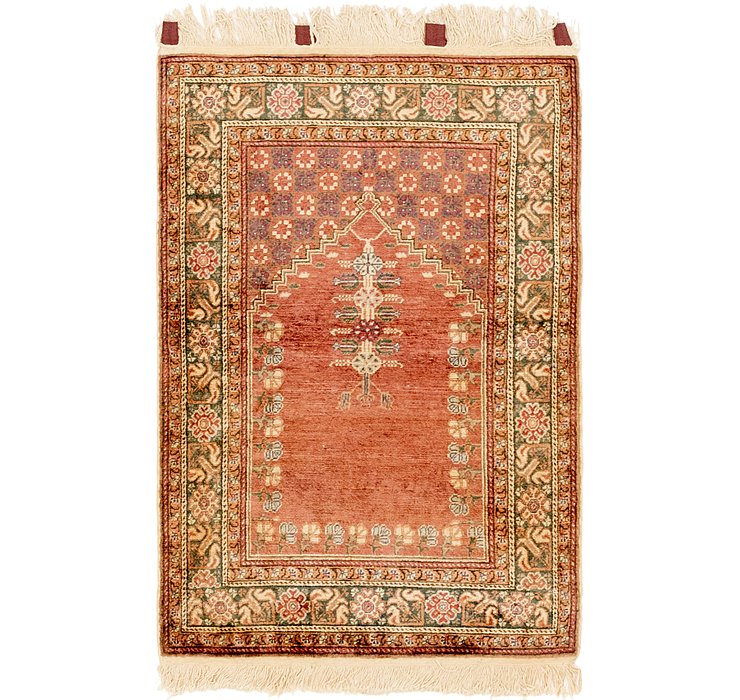 2' 10 x 4' 4 Hereke Oriental Rug