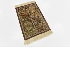 2' x 3' Kashmir Oriental Rug