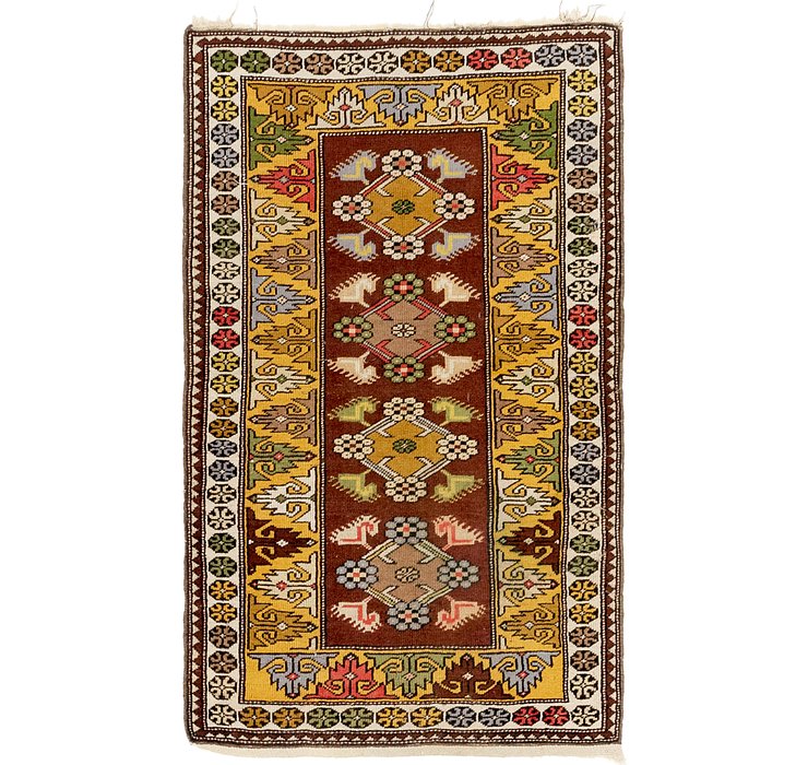 3' 2 x 5' 2 Kars Oriental Rug