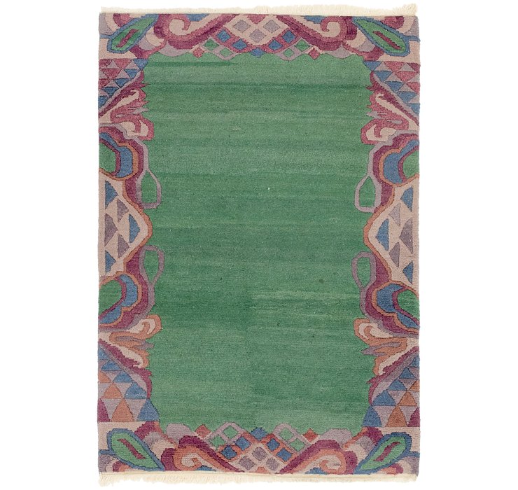 4' 3 x 6' 2 Indo Tibet Rug