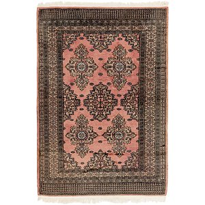 4' x 6' 3 Bokhara Oriental Rug
